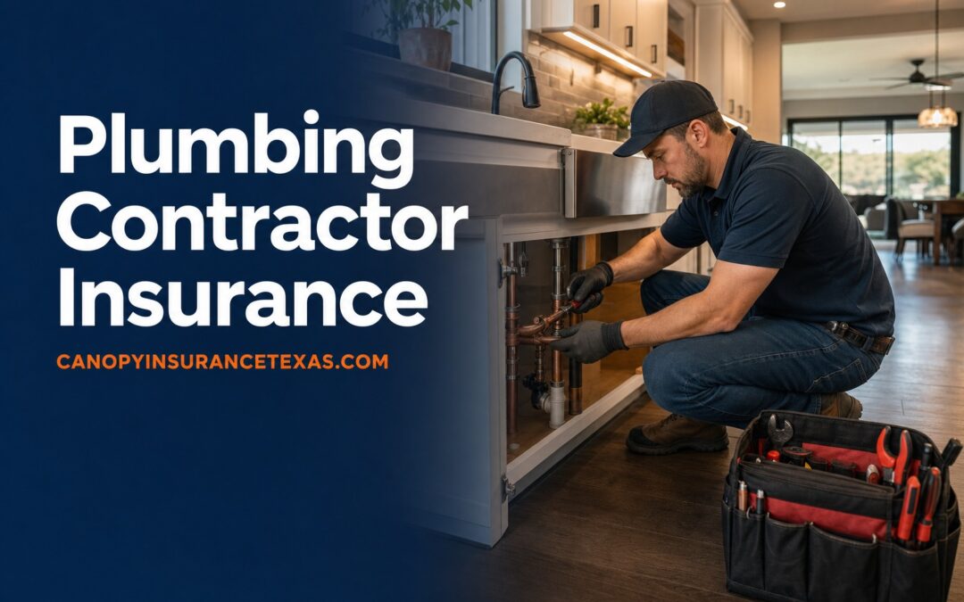 Plumbing Contractor Insurance in Texas