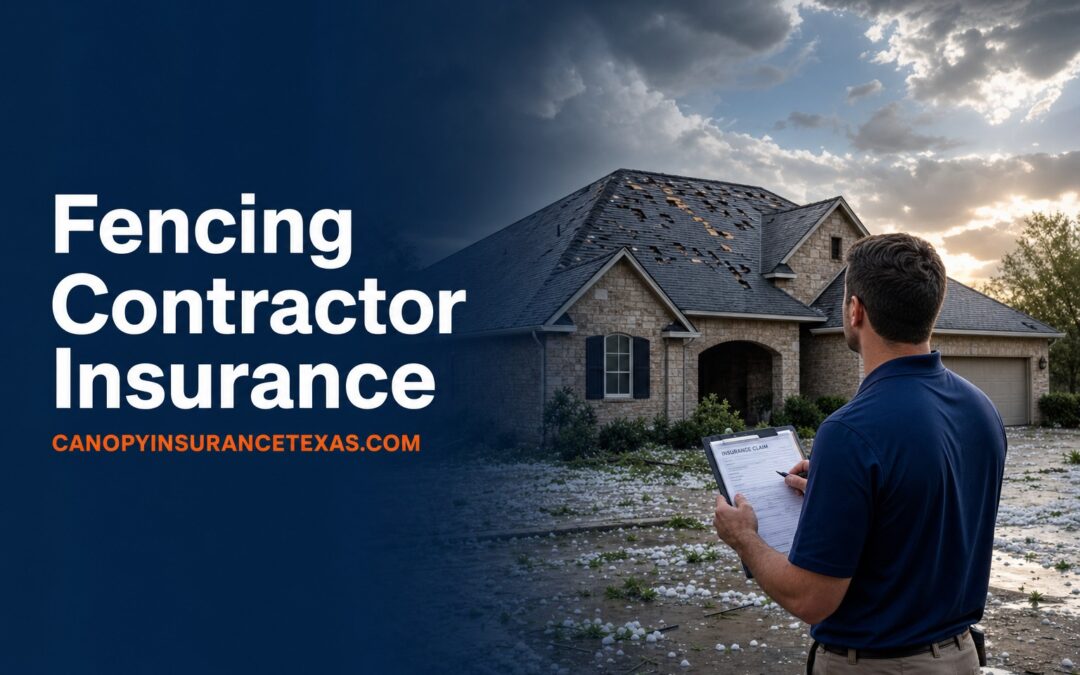 Fencing Contractor Insurance in Texas
