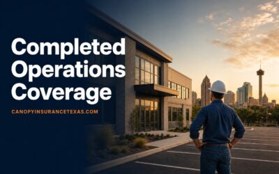 Completed Operations Coverage for Texas Contractors
