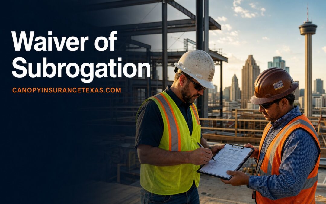Waiver of Subrogation for Texas Contractors