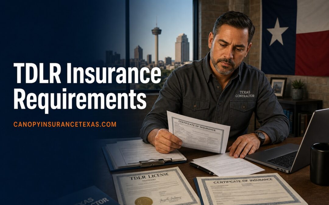 TDLR Insurance Requirements for Texas Contractors
