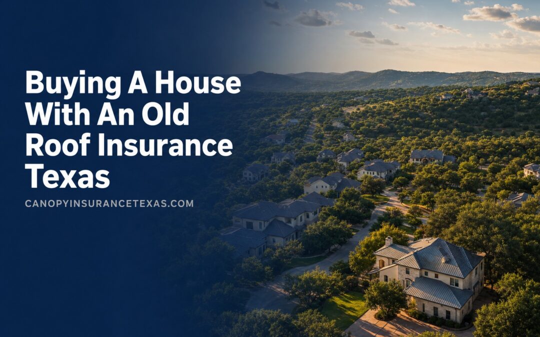Buying a House With an Old Roof: Insurance in Texas