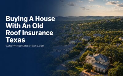 Buying a House With an Old Roof: Insurance in Texas