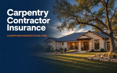 Carpentry Contractor Insurance in Texas