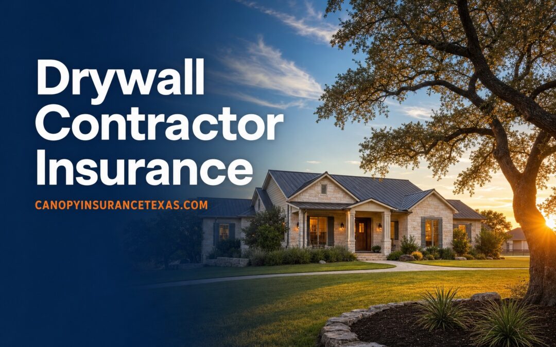 Drywall Contractor Insurance in Texas