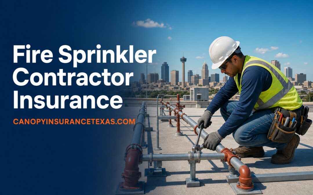 Fire Sprinkler Contractor Insurance in Texas