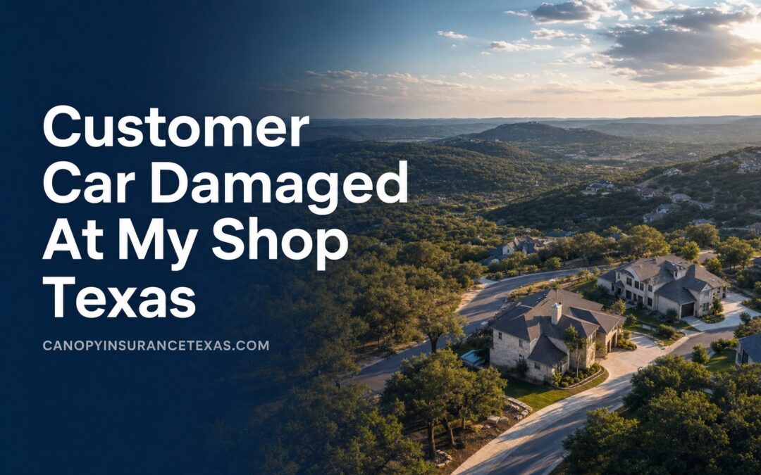 Customer’s Car Damaged at Your Texas Shop: What to Do