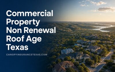 Commercial Property Non-Renewal Over Roof Age in Texas