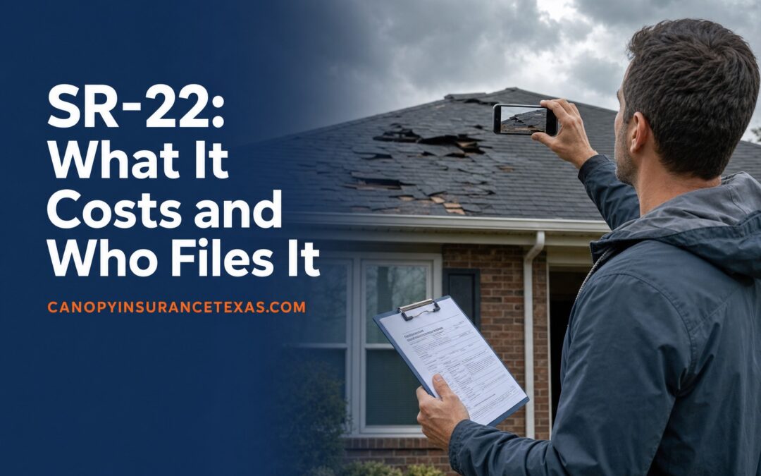 SR-22 in Texas: What It Costs and Who Files It