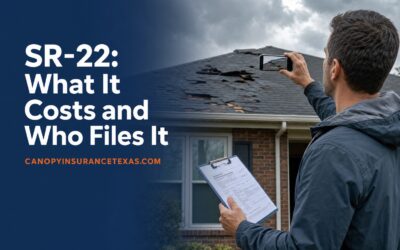 SR-22 in Texas: What It Costs and Who Files It