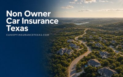 Non-Owner Car Insurance in Texas