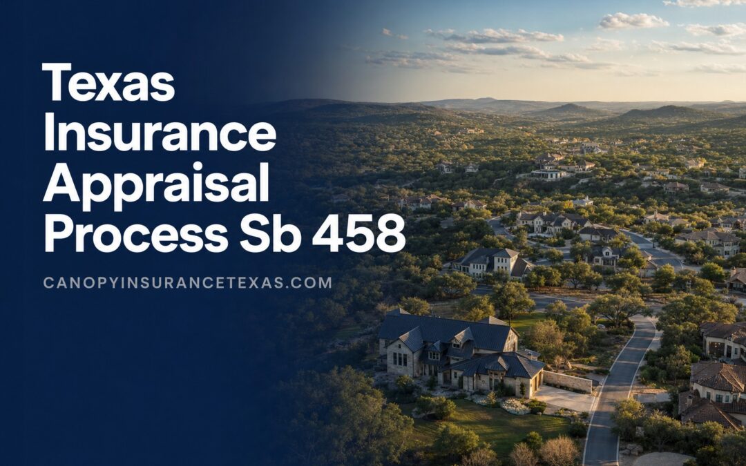 Texas Insurance Appraisal Under SB 458: What Changed