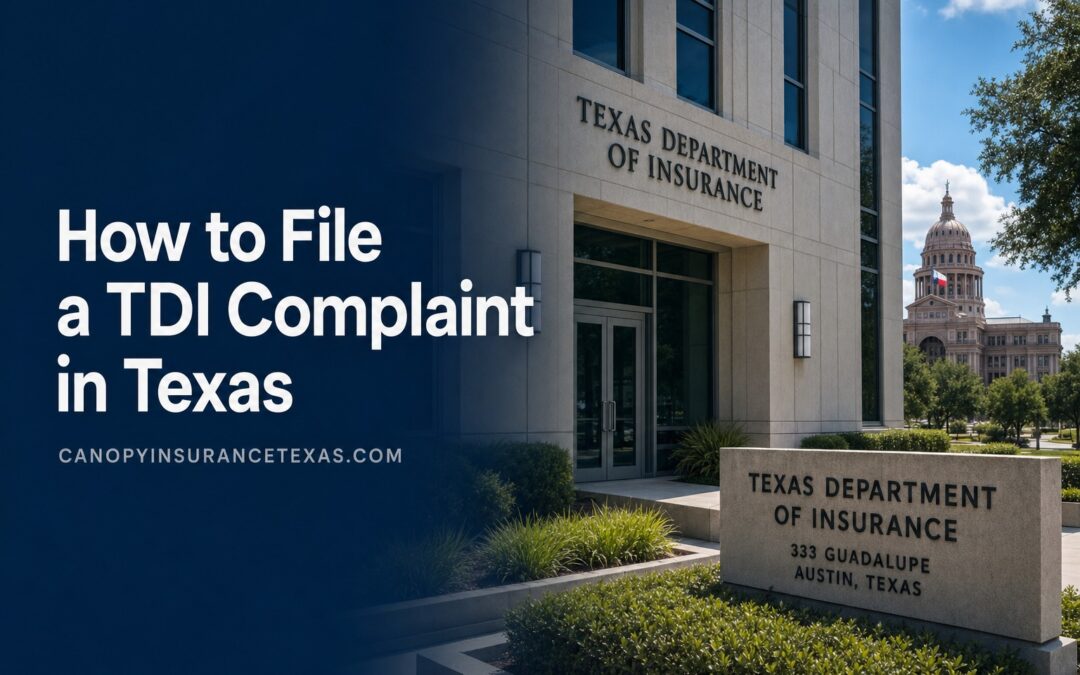 How to File a TDI Complaint in Texas