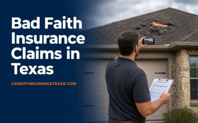 Bad faith insurance claims Texas
